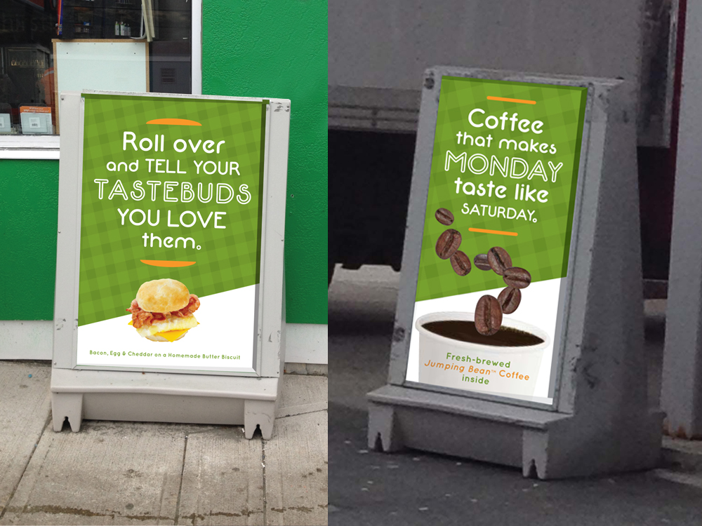 Exterior Sandwich Boards – 2013 Campaign
