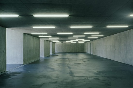 Modern Swiss Parking Garage